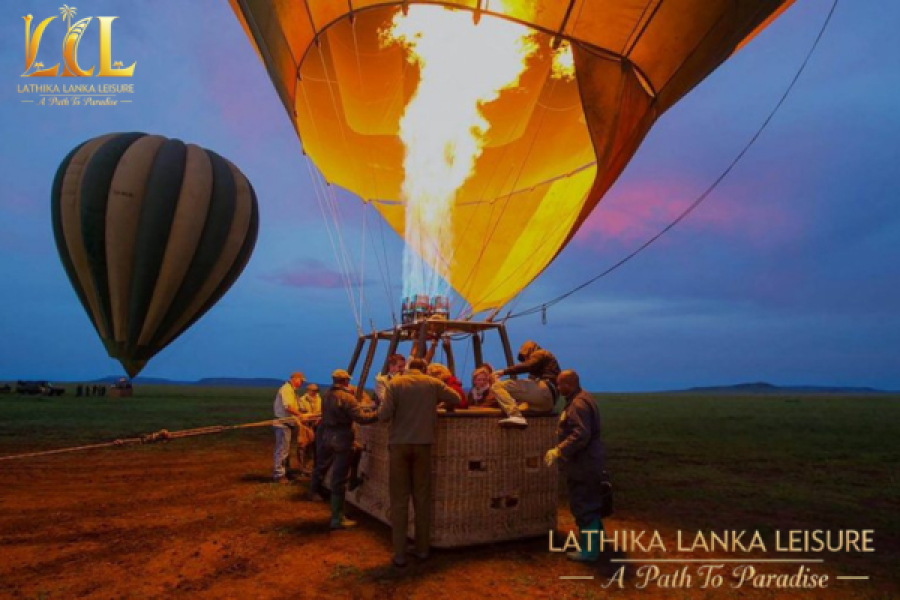 HOT AIR BALLOONING OVER THE CULTURAL TRIANGLE